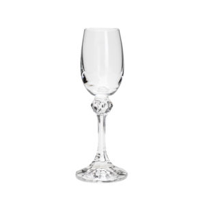 Jogo Com 6 Taças Para Licor 65ml Elisa Bohemia 35084